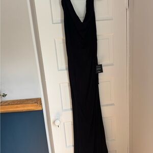 Elegant Black Evening Gown